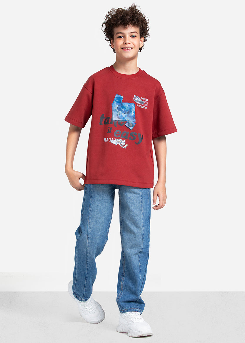 T-shirt - Boys - Printed