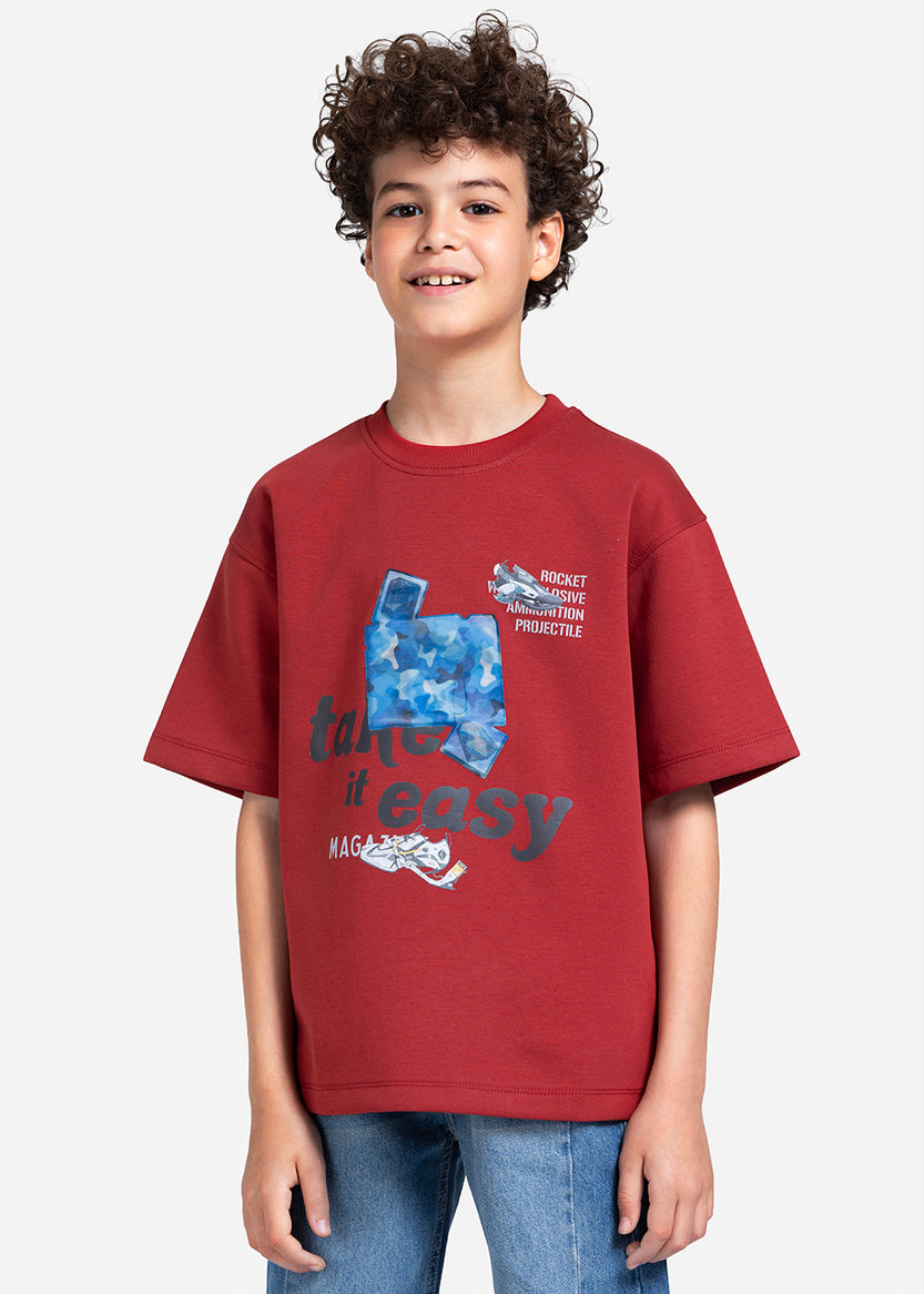 T-shirt - Boys - Printed