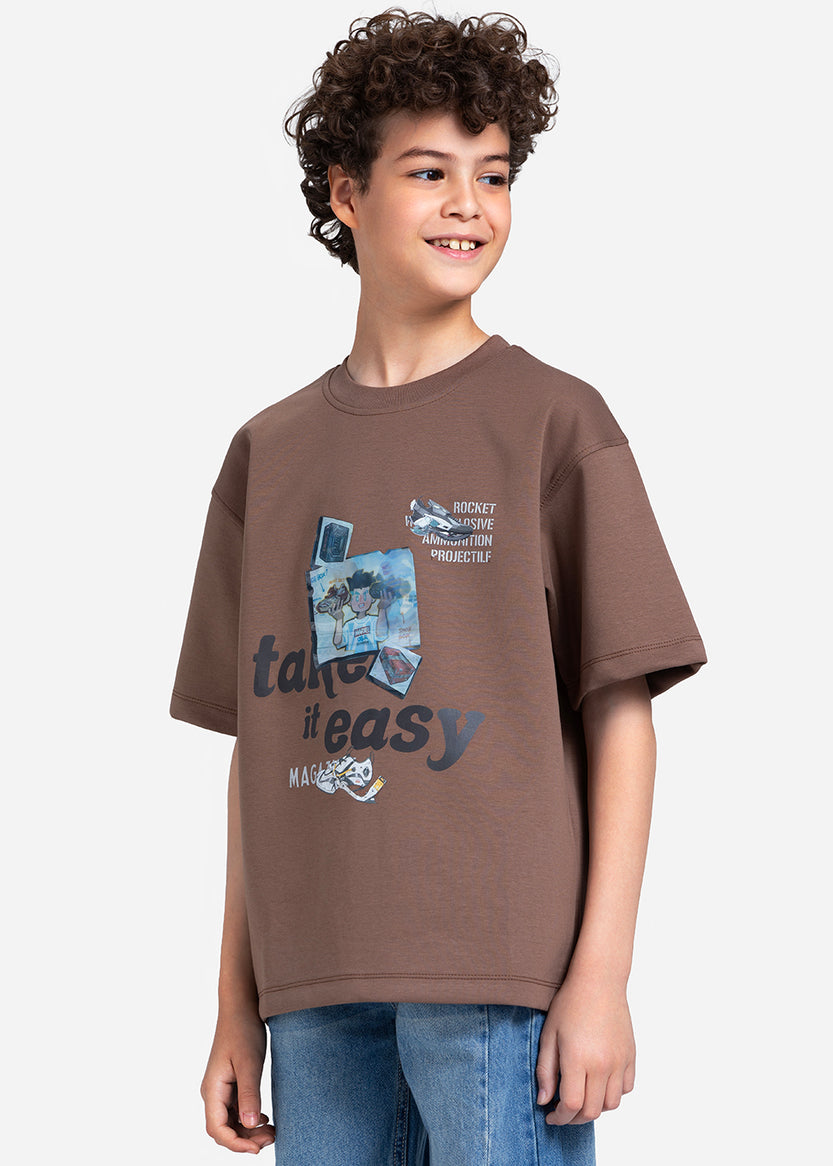T-shirt - Boys - Printed