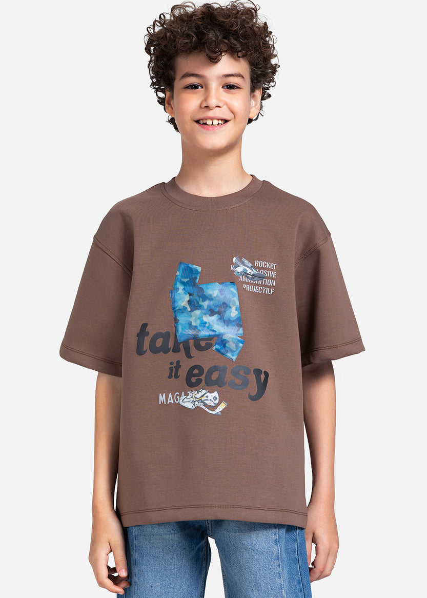 T-shirt - Boys - Printed