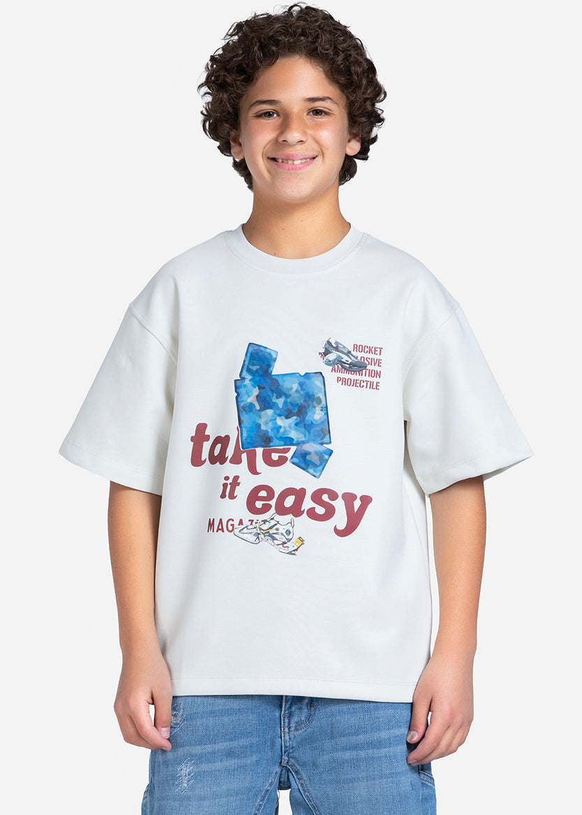 T-shirt - Boys - Printed