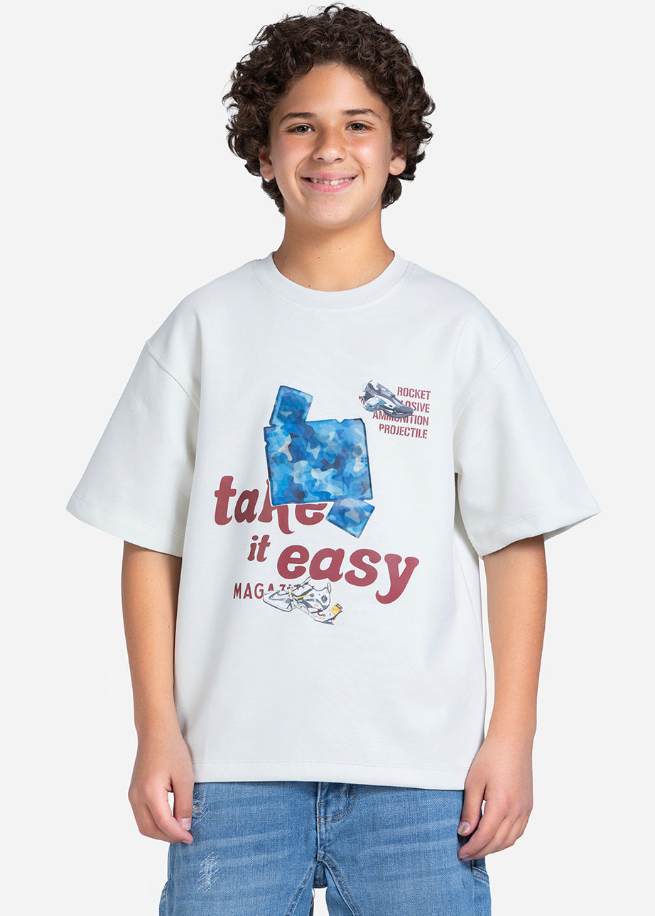 T-shirt - Boys - Printed