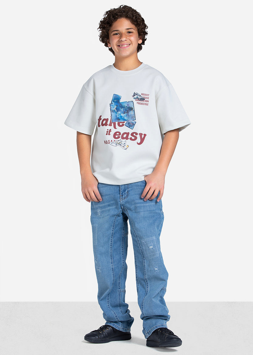 T-shirt - Boys - Printed