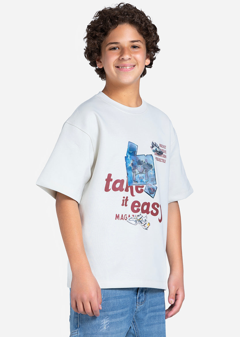 T-shirt - Boys - Printed