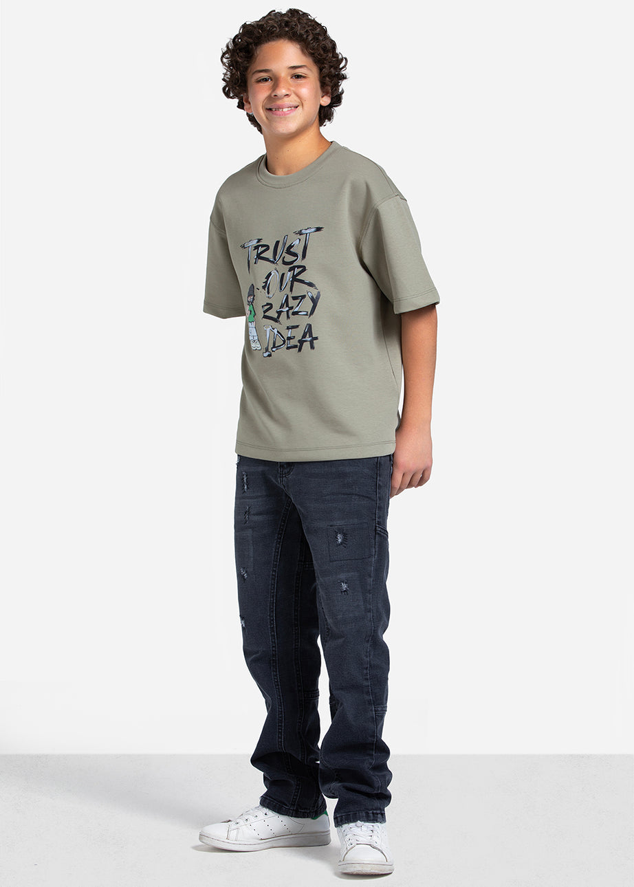 T-shirt - Boys - Printed