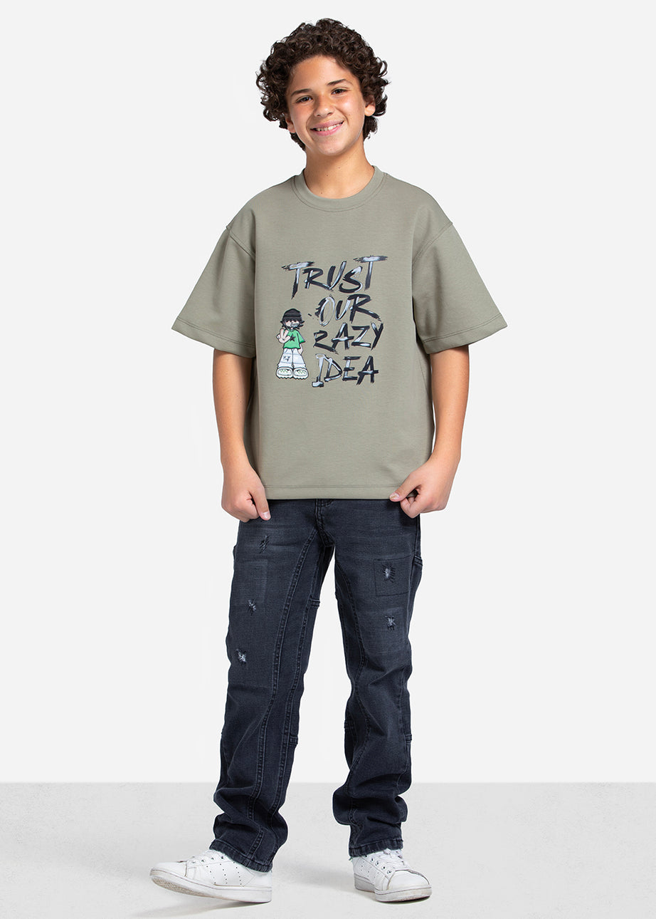 T-shirt - Boys - Printed