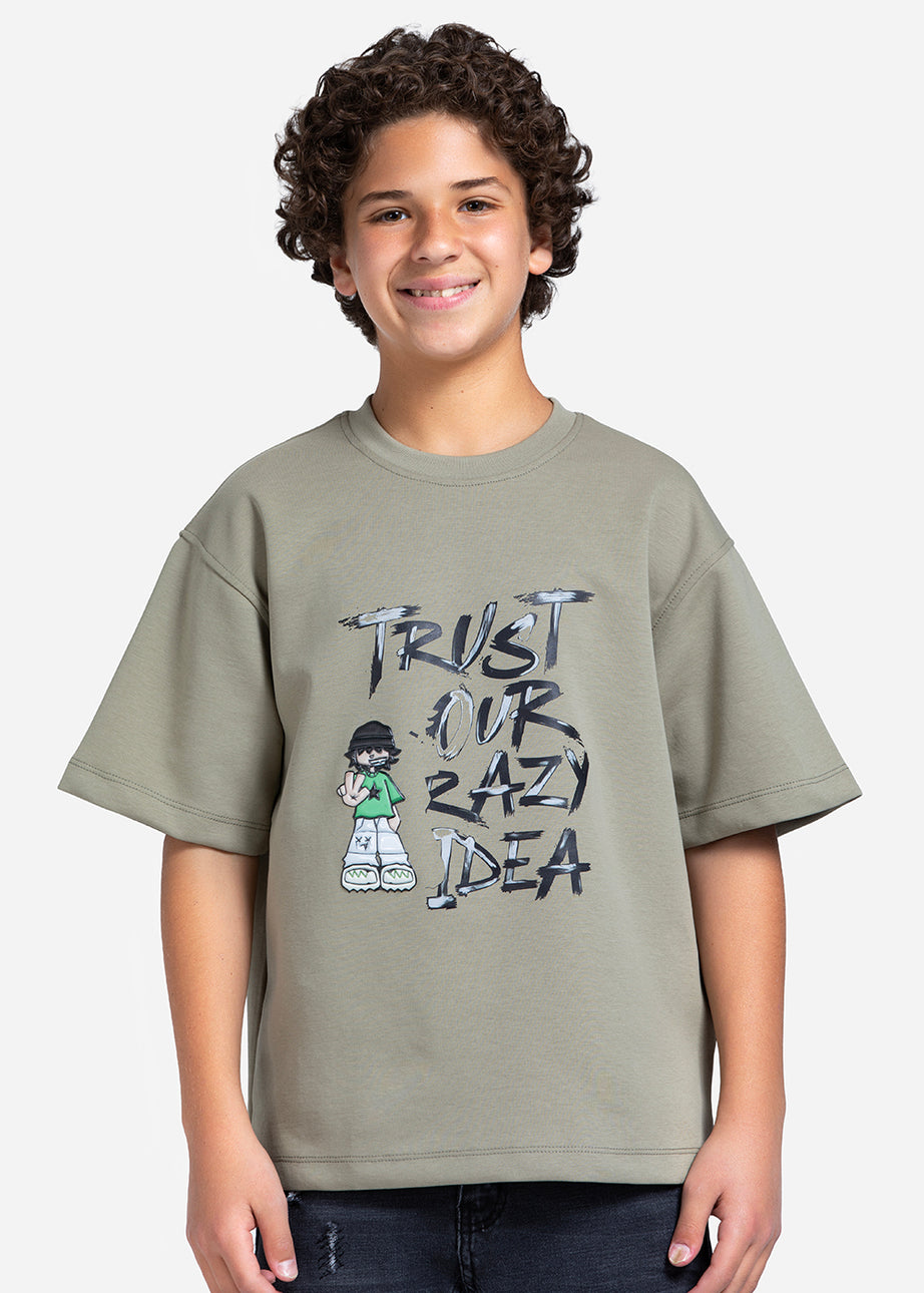 T-shirt - Boys - Printed