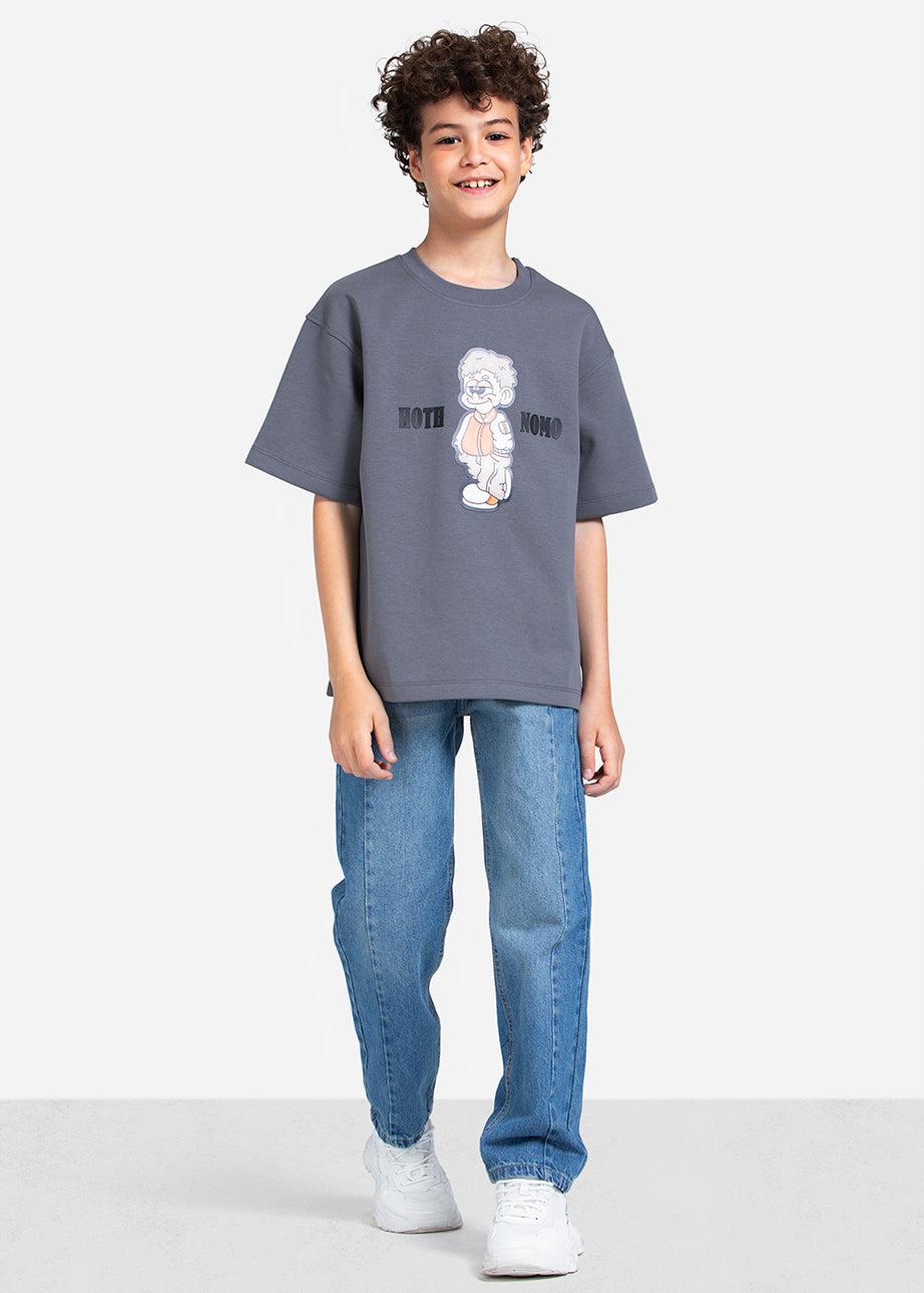 T-shirt - Boys - Printed
