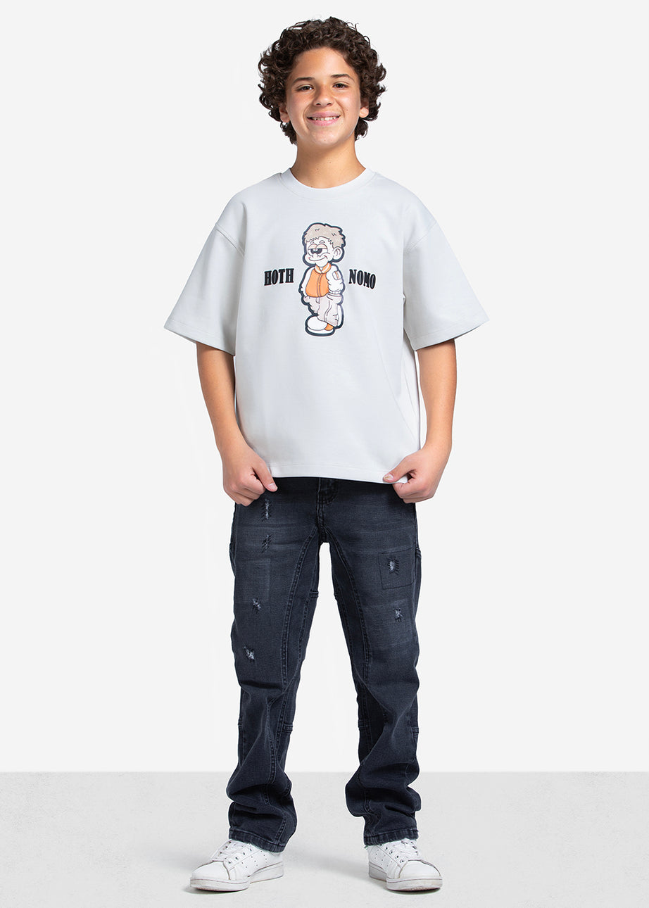 T-shirt - Boys - Printed