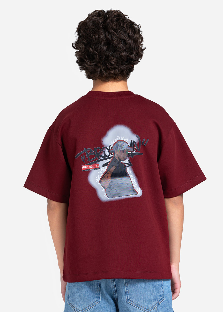 T-shirt - Boys - Printed