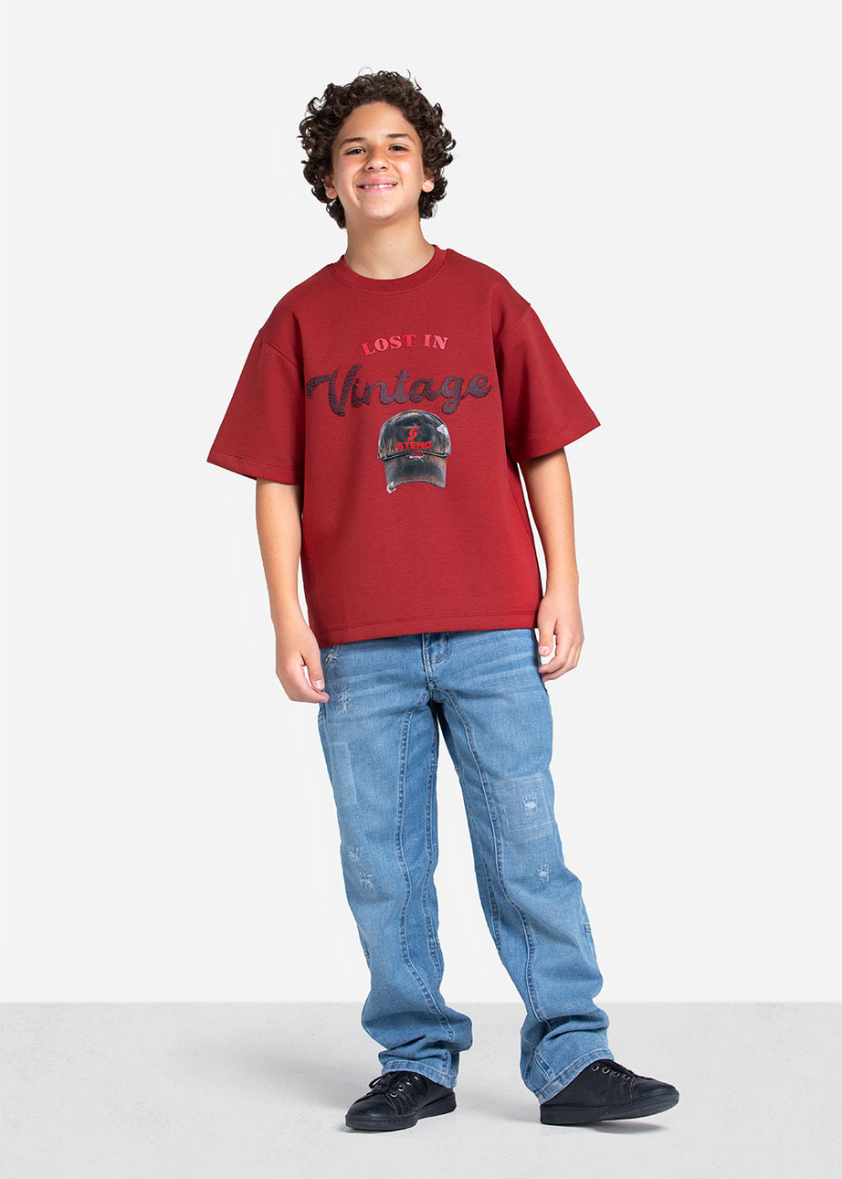 T-shirt - Boys - Printed