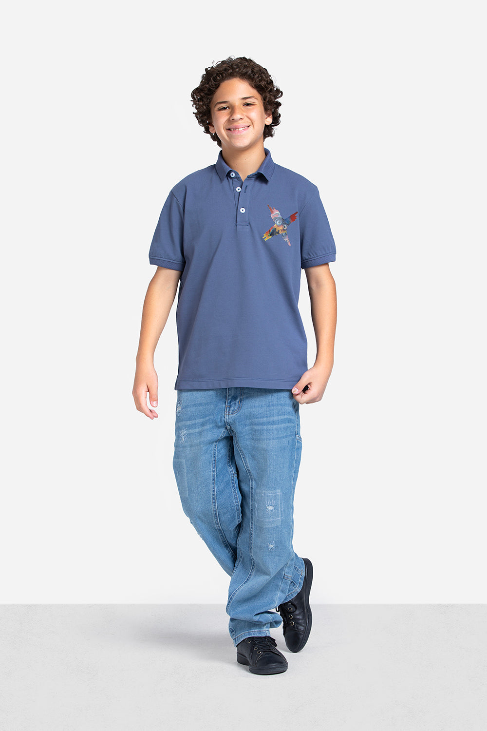 Polo T-shirt - Boys - Printed