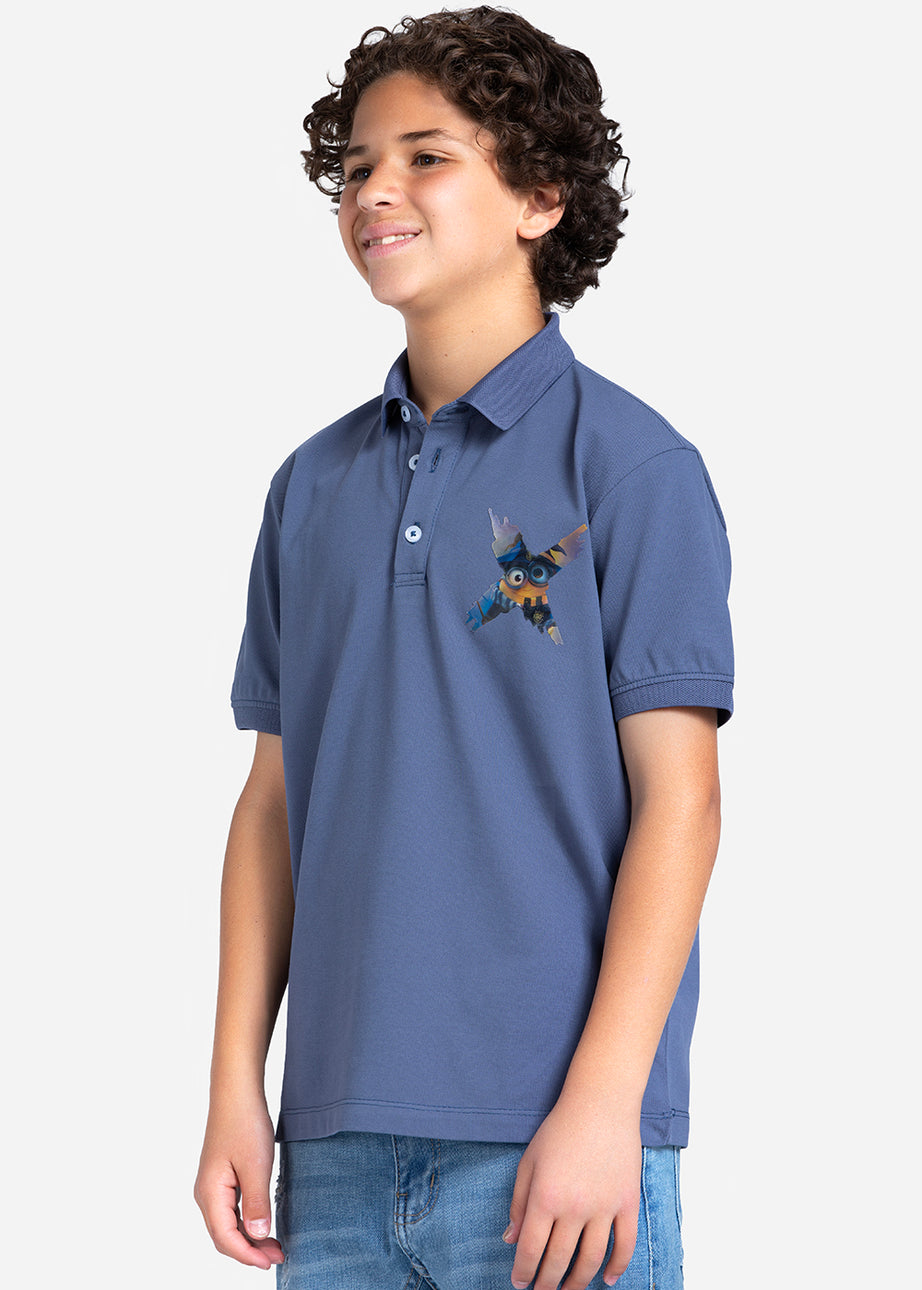 Polo T-shirt - Boys - Printed