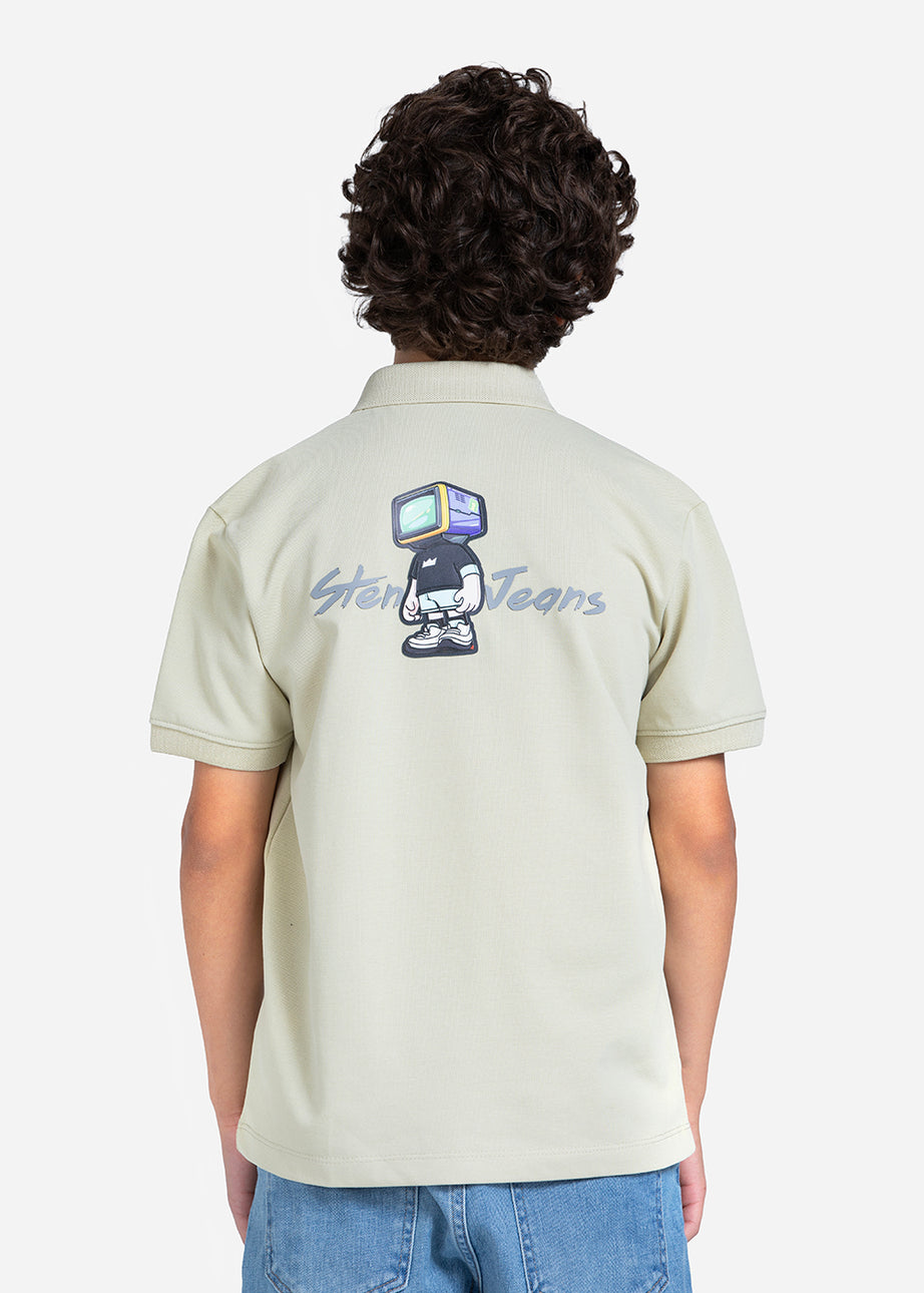 Polo T-shirt - Boys - Printed