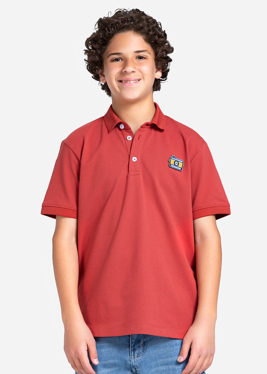 Polo T-shirt - Boys - Printed