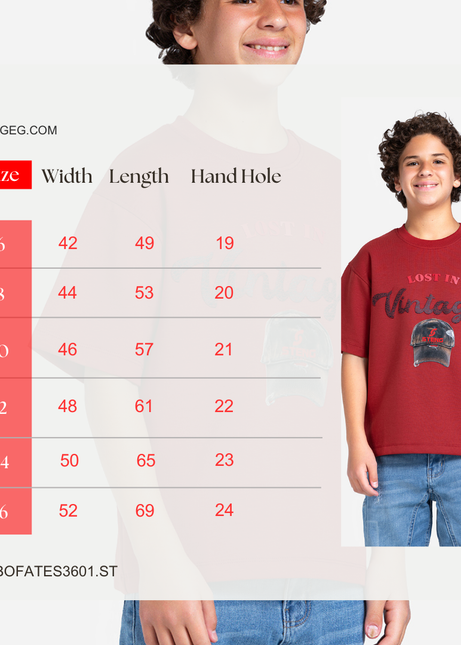 T-shirt - Boys - Printed