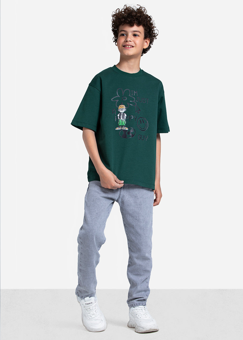 T-shirt - Boys - Printed