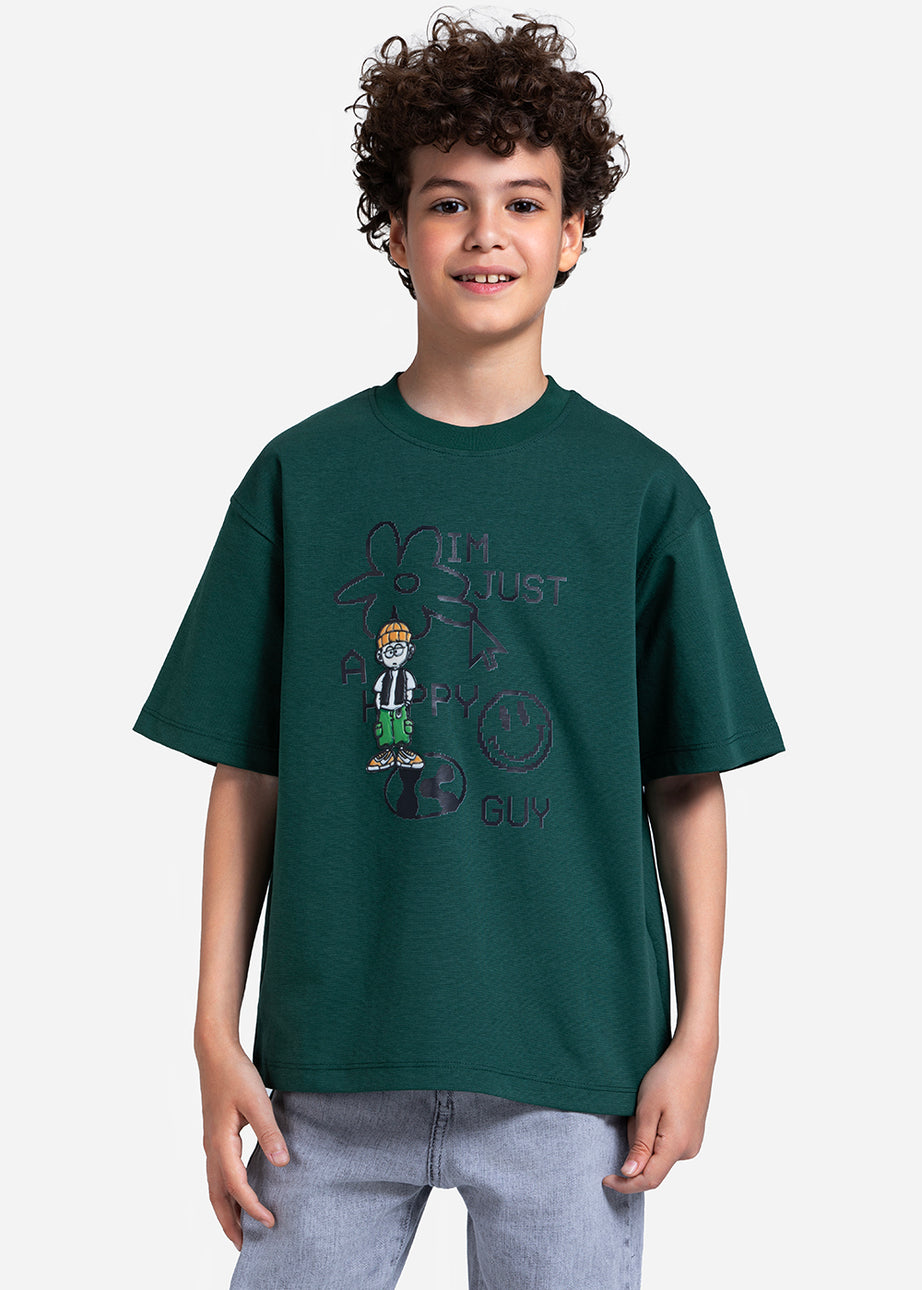 T-shirt - Boys - Printed