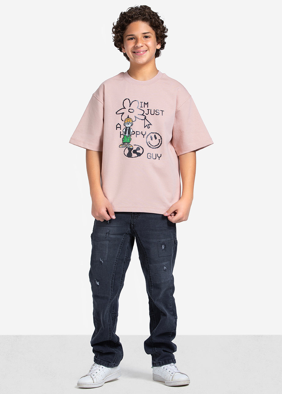 T-shirt - Boys - Printed