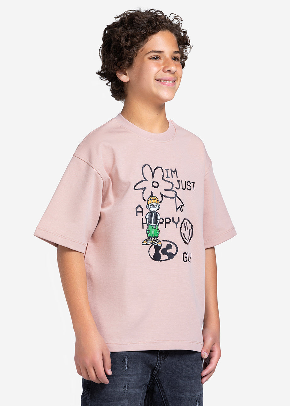 T-shirt - Boys - Printed