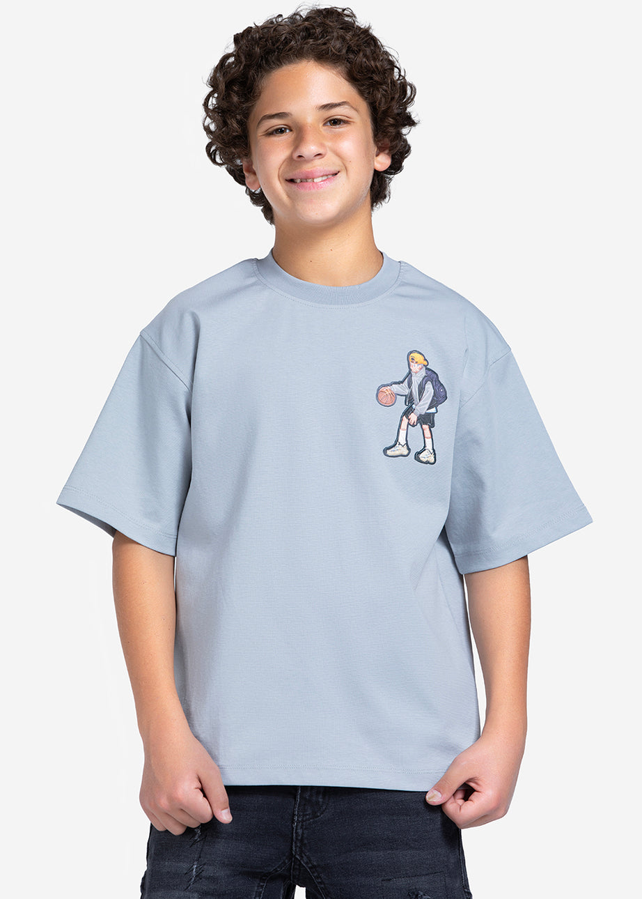 T-shirt - Boys - Printed