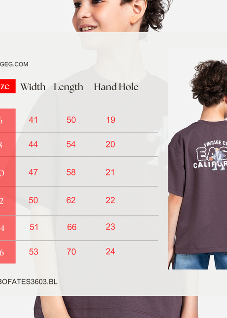 T-shirt - Boys - Printed