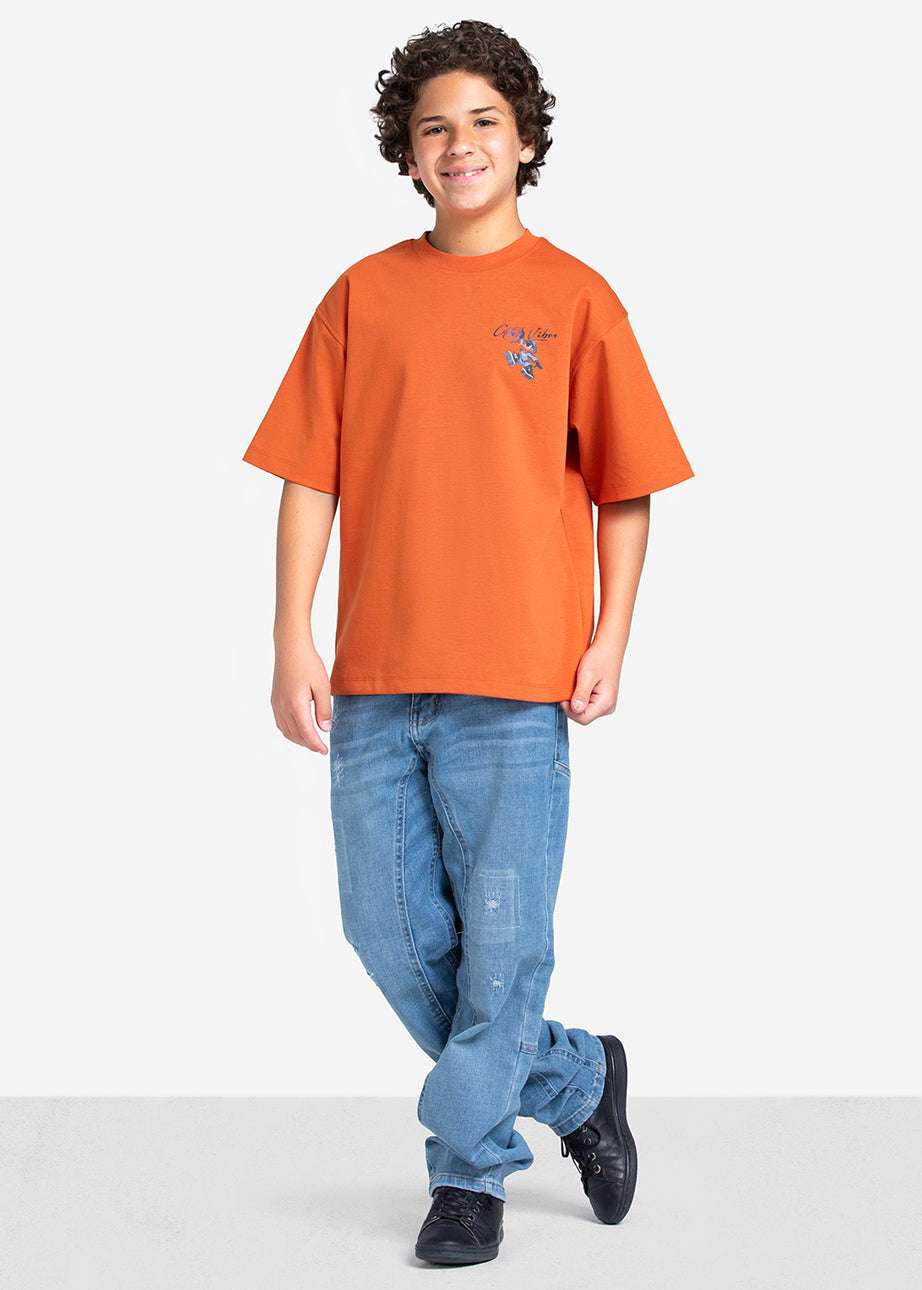 T-shirt - Boys - Printed