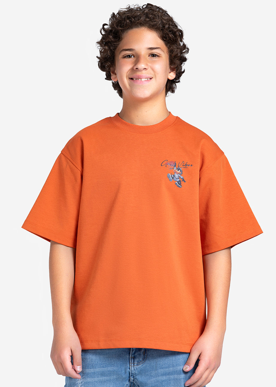 T-shirt - Boys - Printed