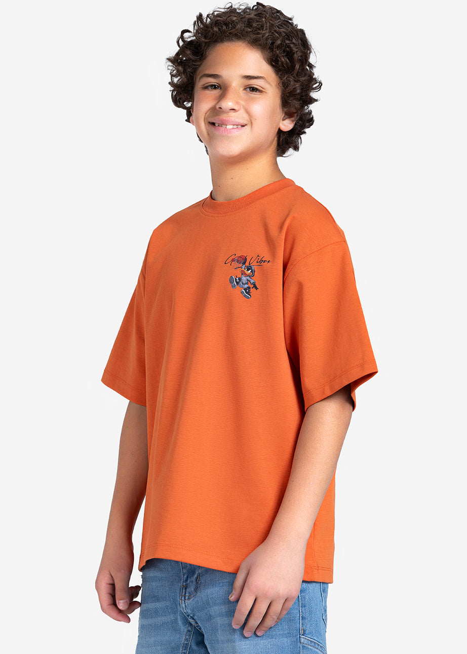 T-shirt - Boys - Printed