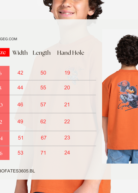 T-shirt - Boys - Printed