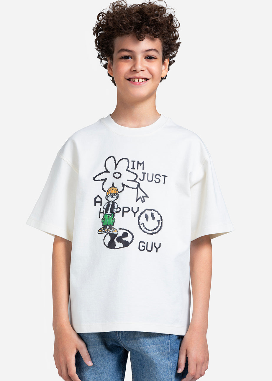 T-shirt - Boys - Printed