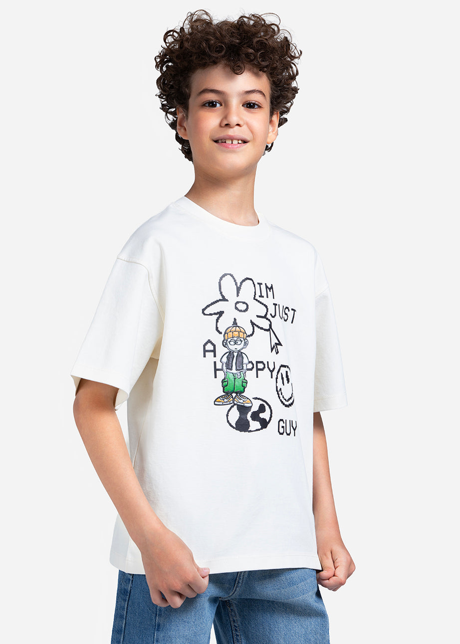 T-shirt - Boys - Printed