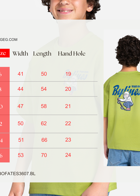 T-shirt - Boys - Printed