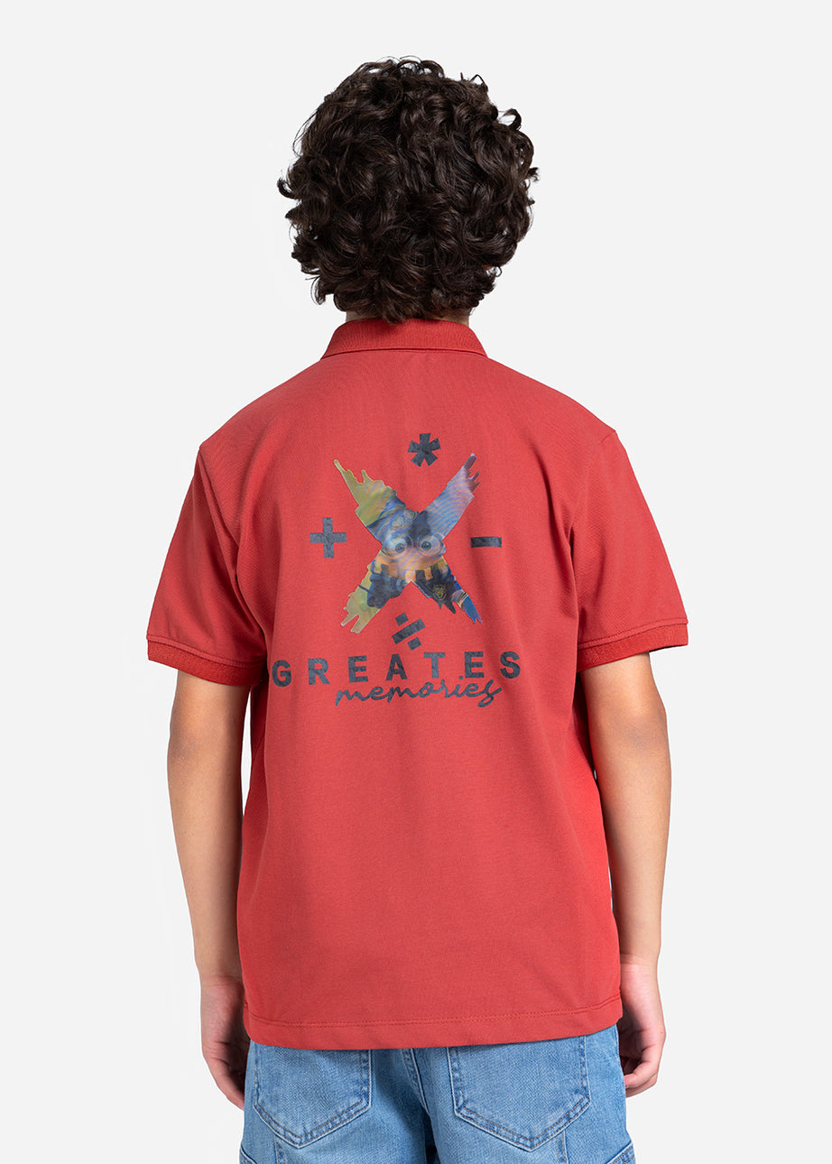 Polo T-shirt - Boys - Printed
