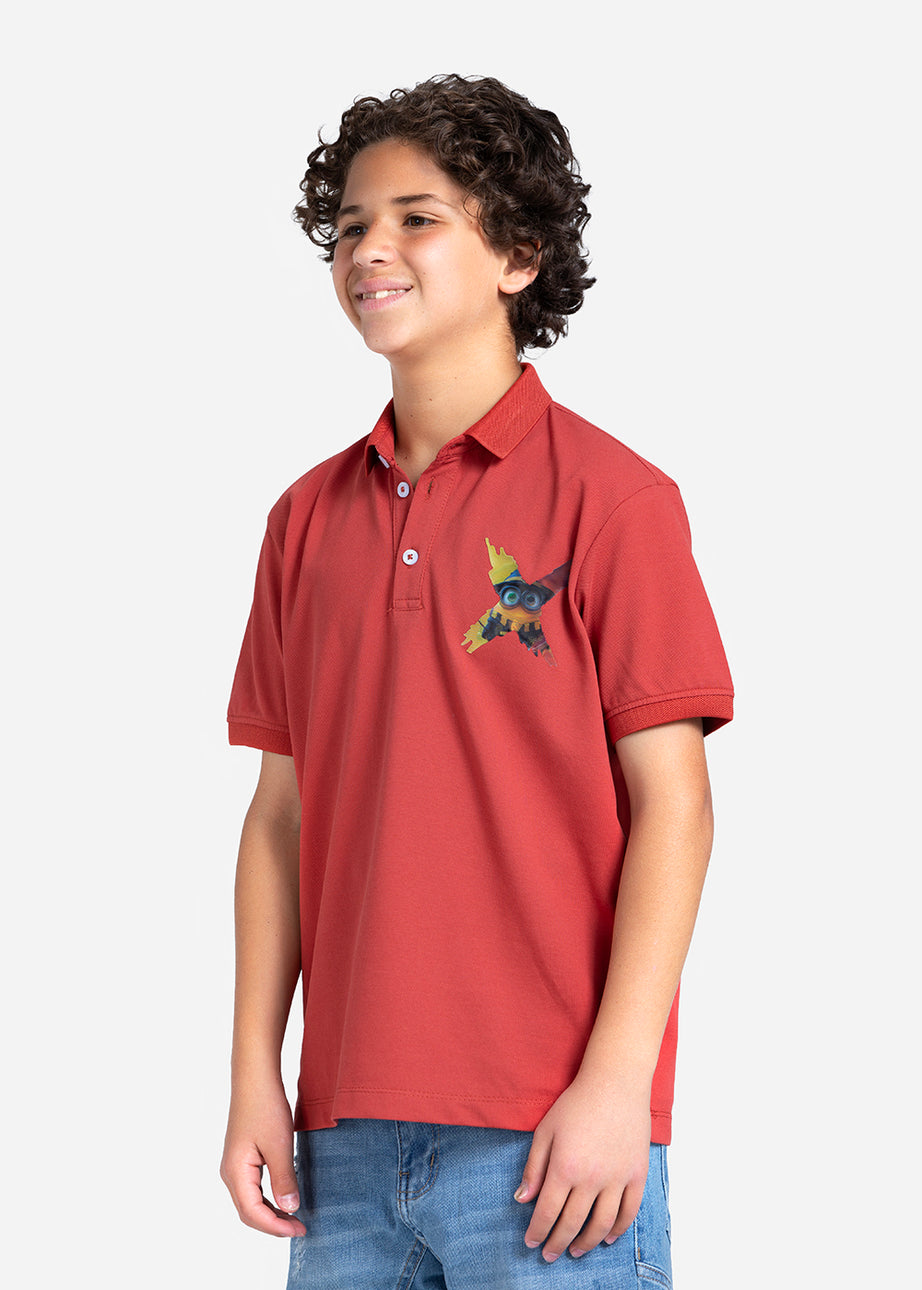 Polo T-shirt - Boys - Printed