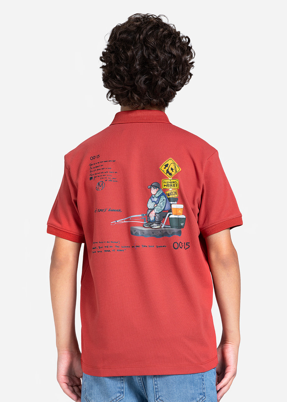 Polo T-shirt - Boys - Printed