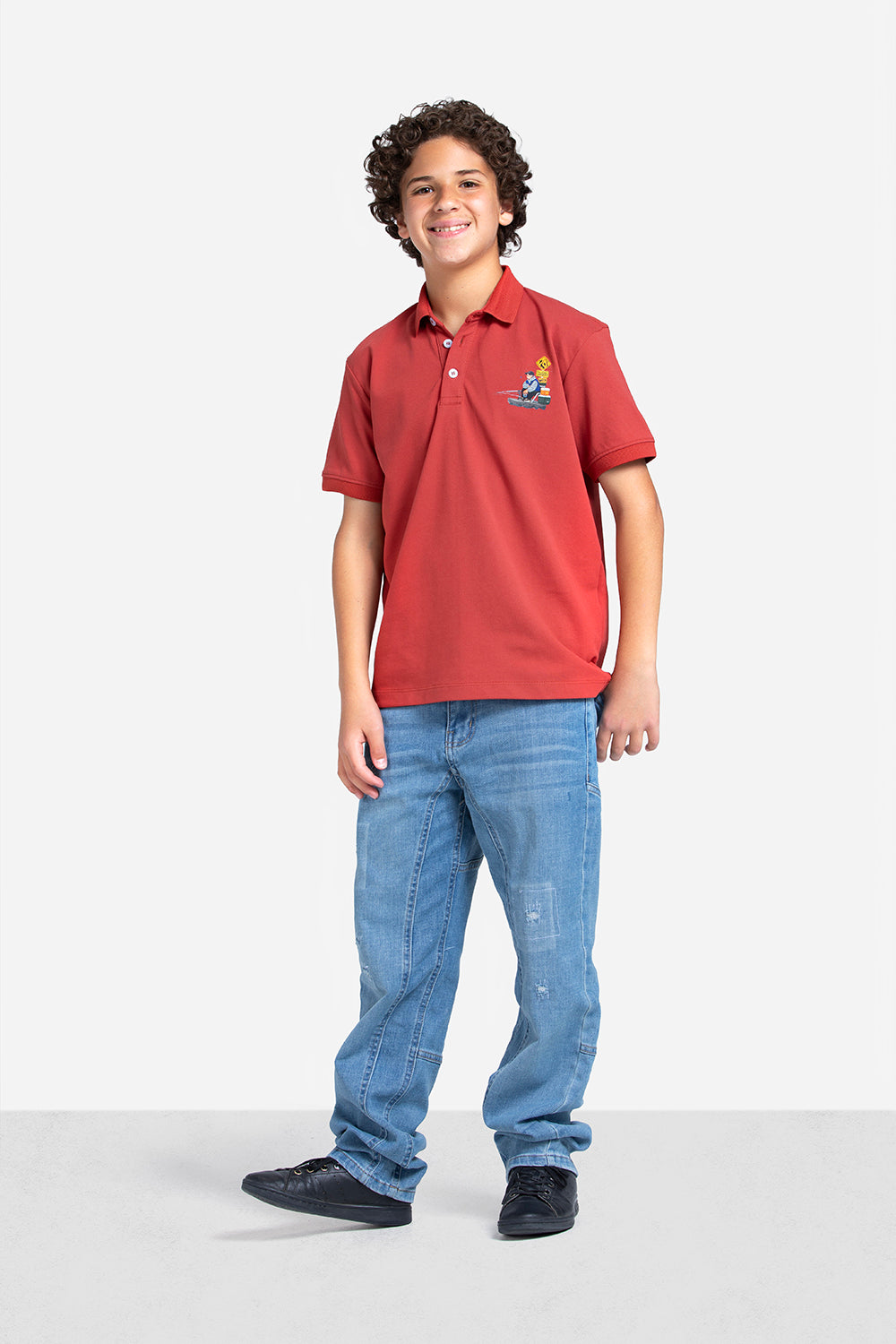 Polo T-shirt - Boys - Printed