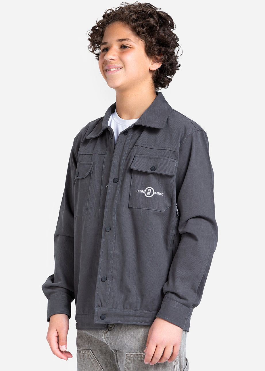 Long Sleeve Shirt - Boys - Printed