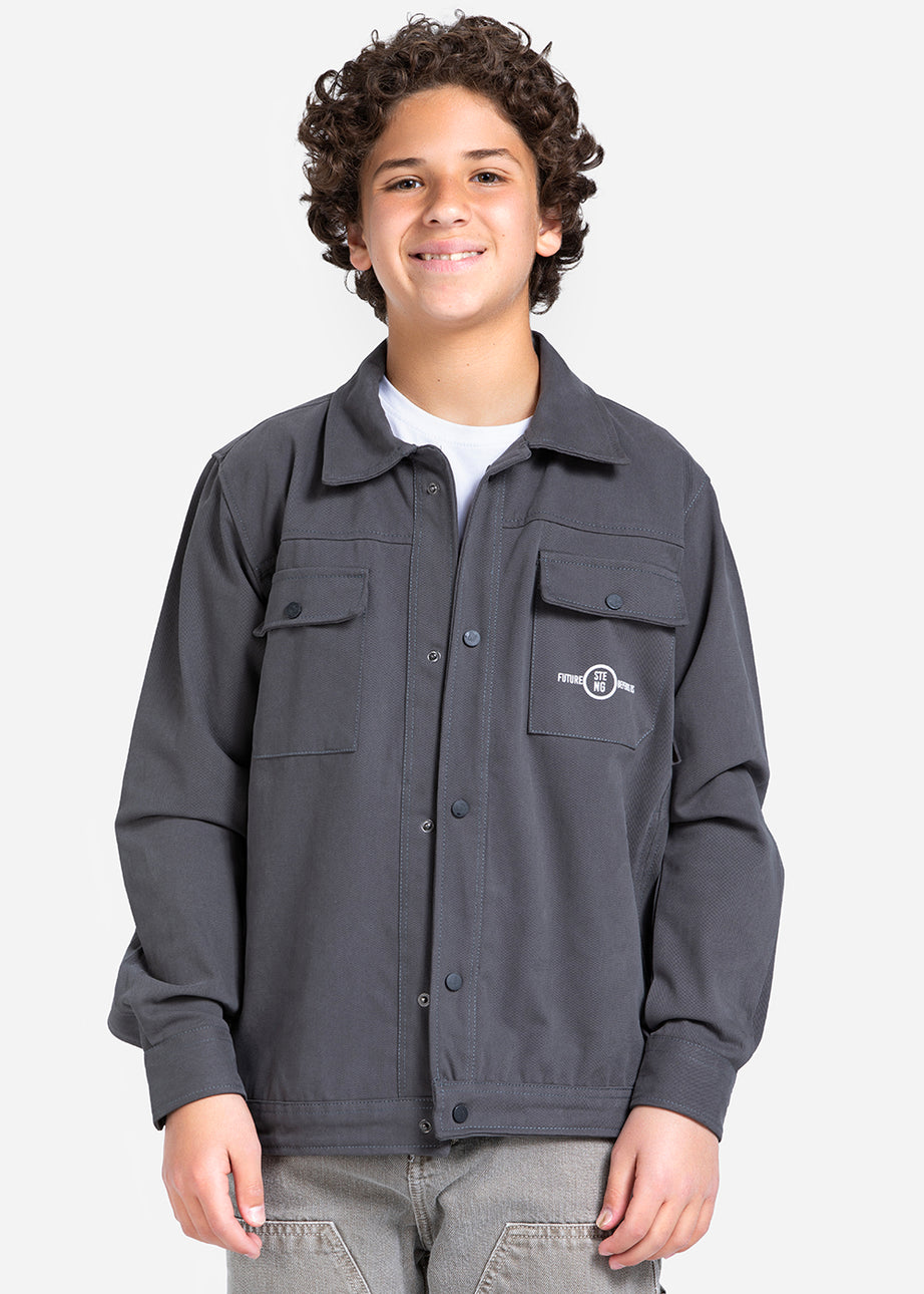 Long Sleeve Shirt - Boys - Printed
