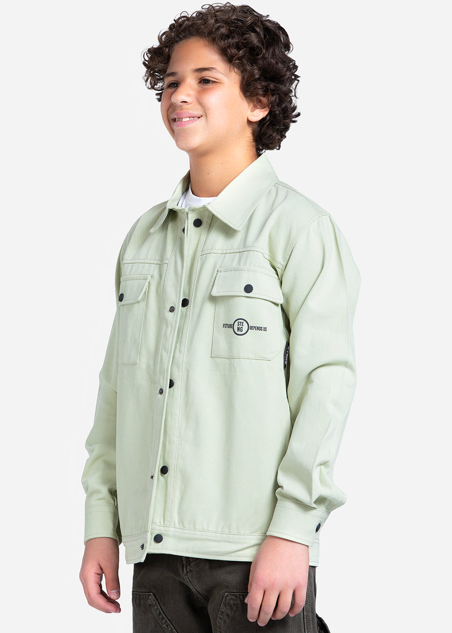Long Sleeve Shirt - Boys - Printed