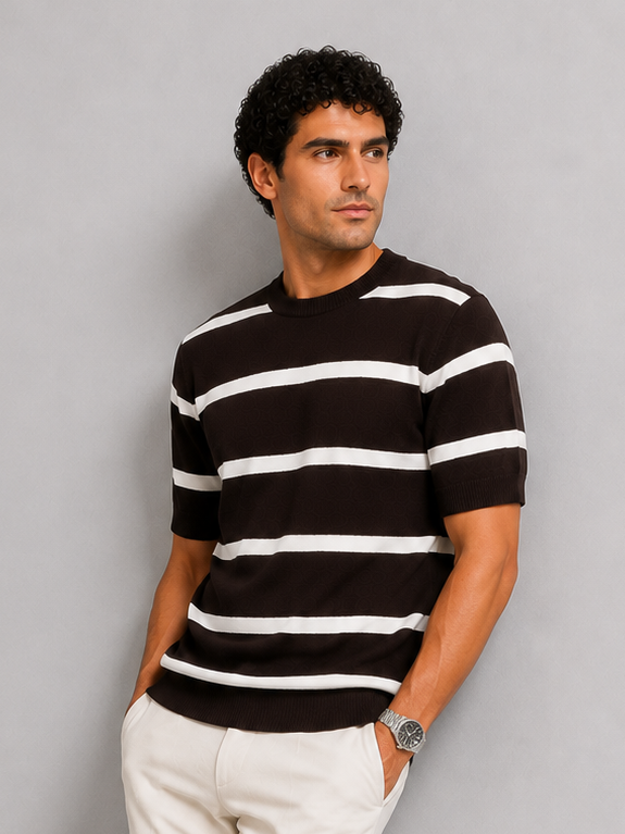 T-Shirt - Men - Striped