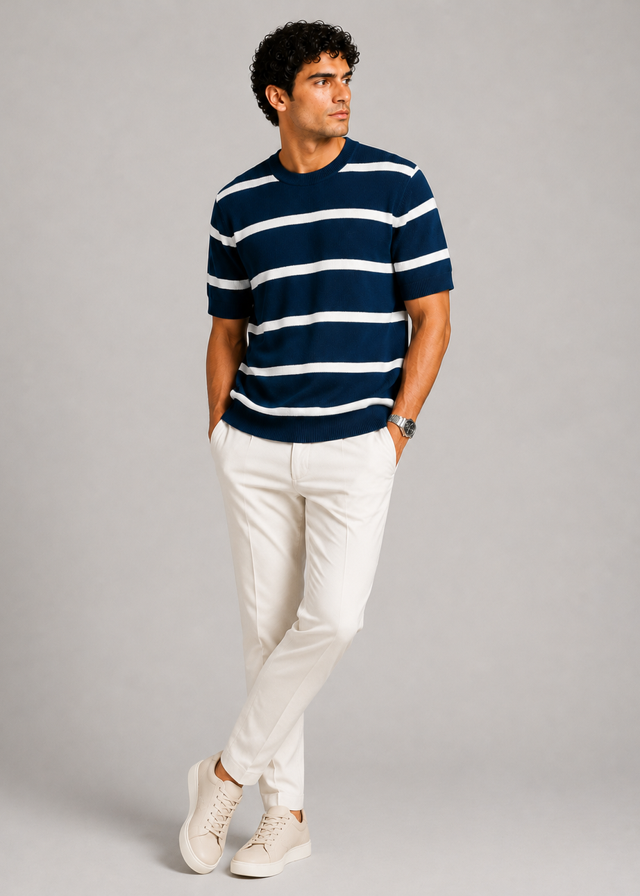 T-Shirt - Men - Striped