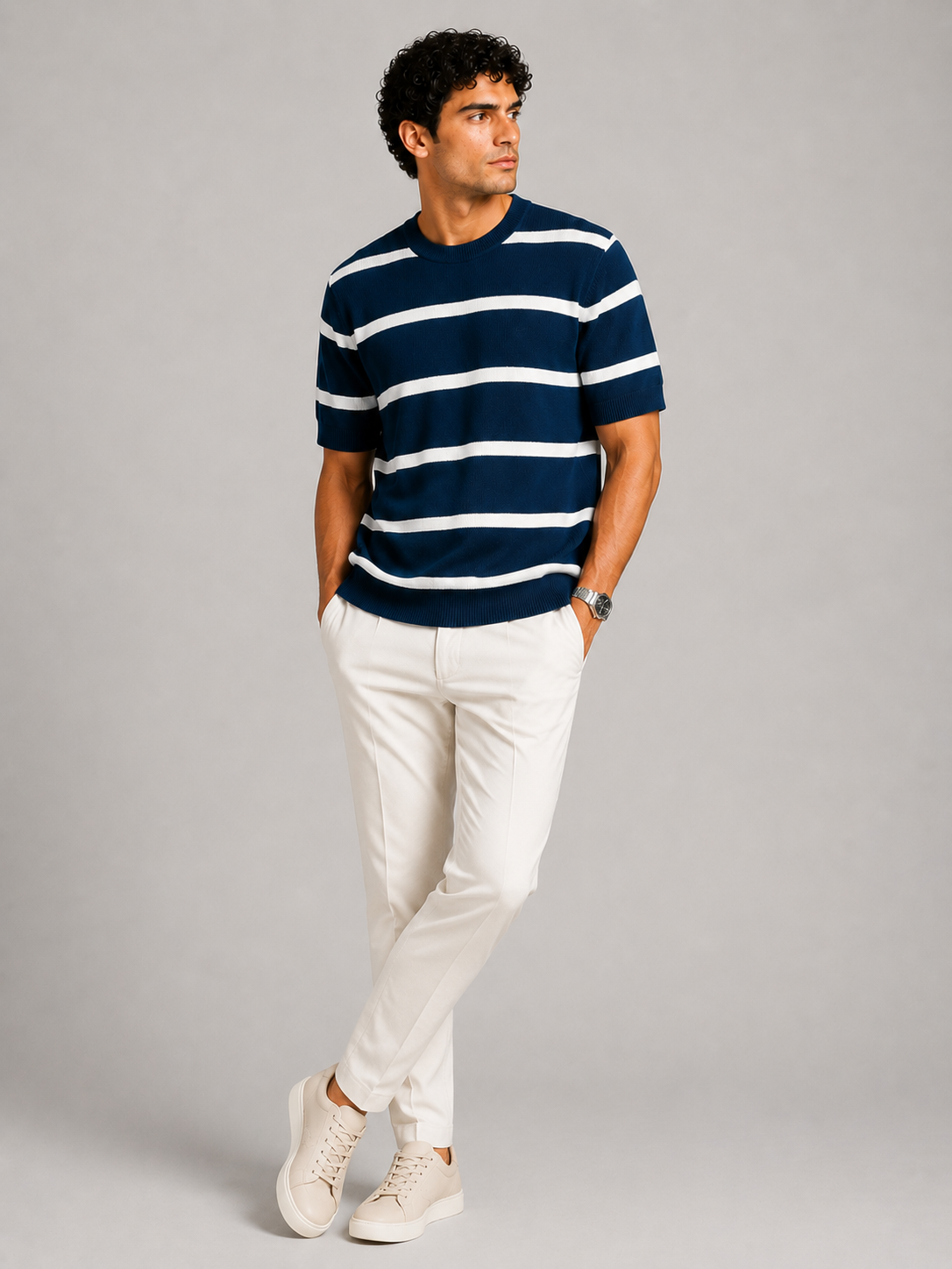 T-Shirt - Men - Striped