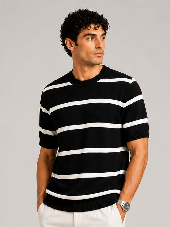 T-Shirt - Men - Striped