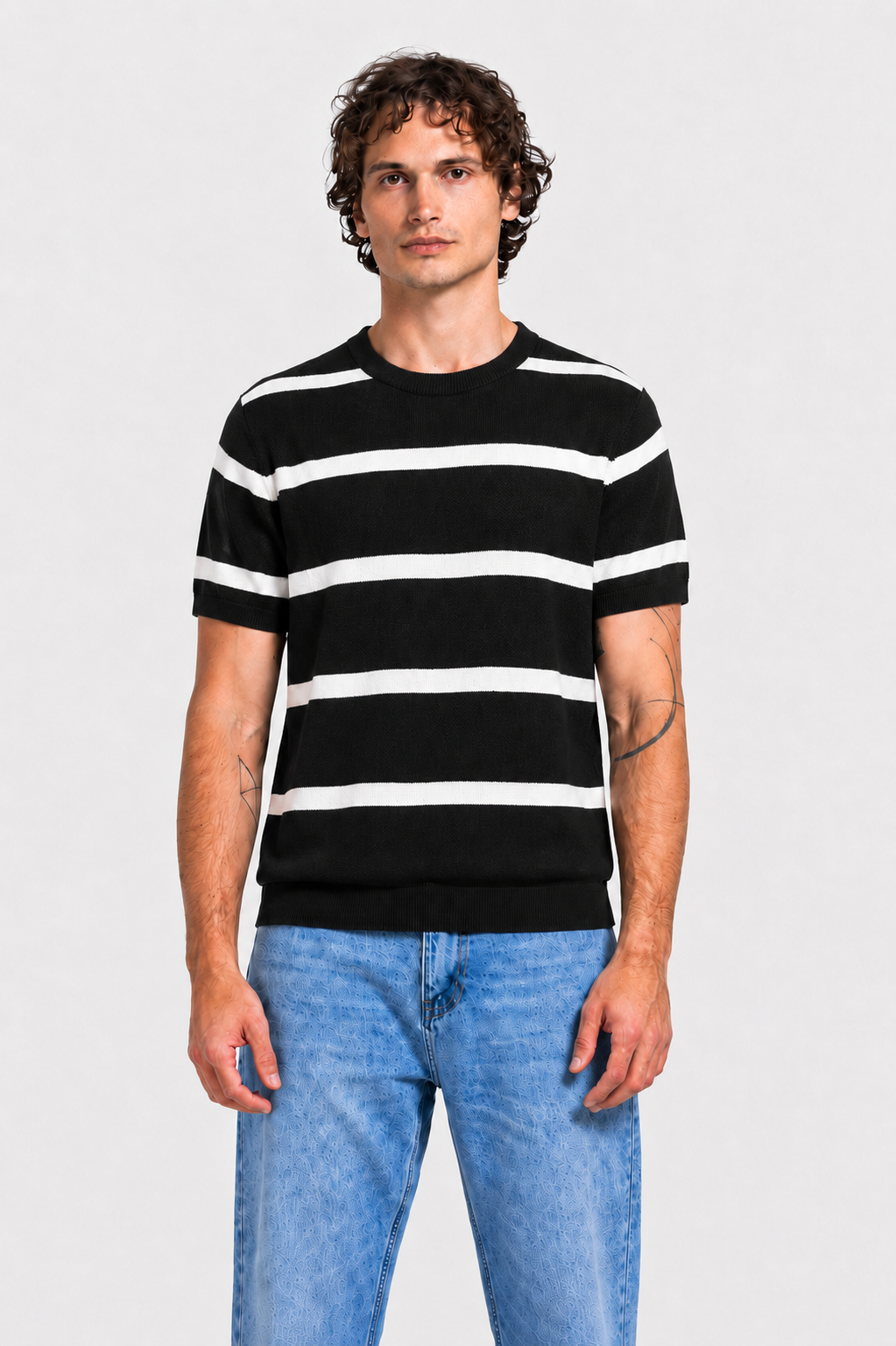 T-Shirt - Men - Striped
