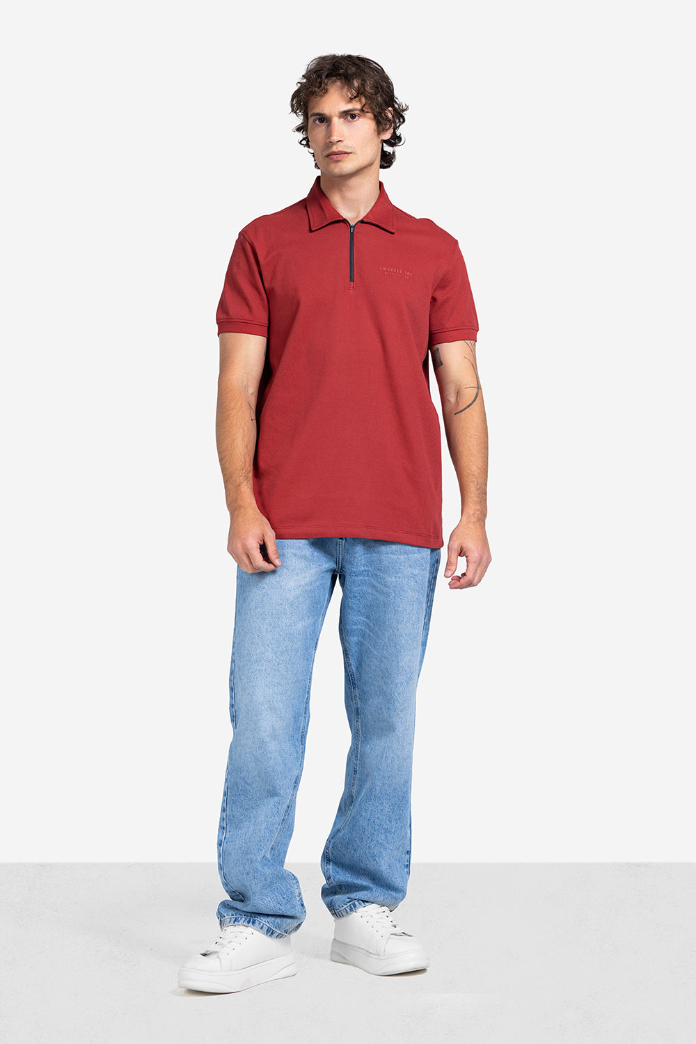Polo T-shirt - Men - Plain
