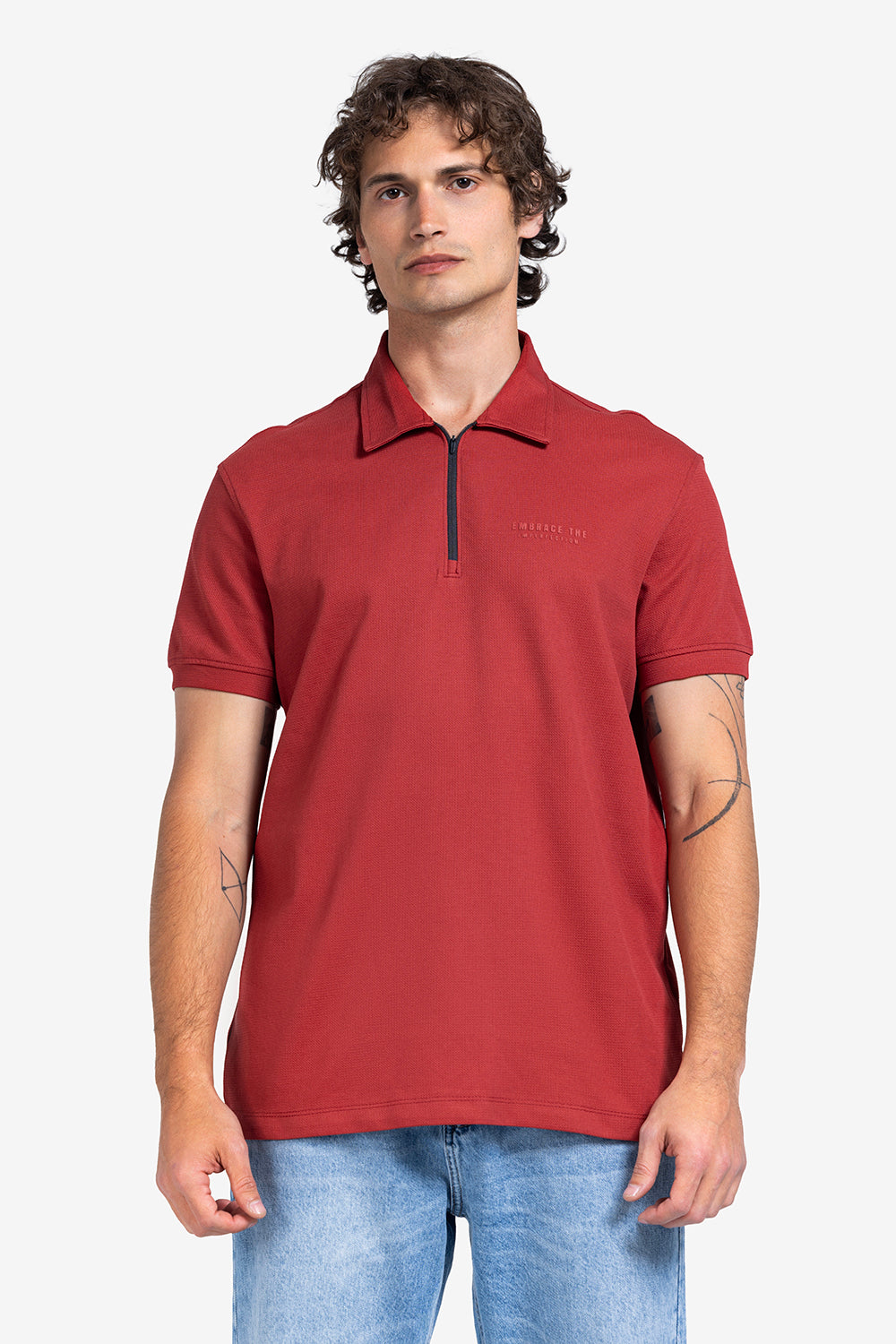 Polo T-shirt - Men - Plain