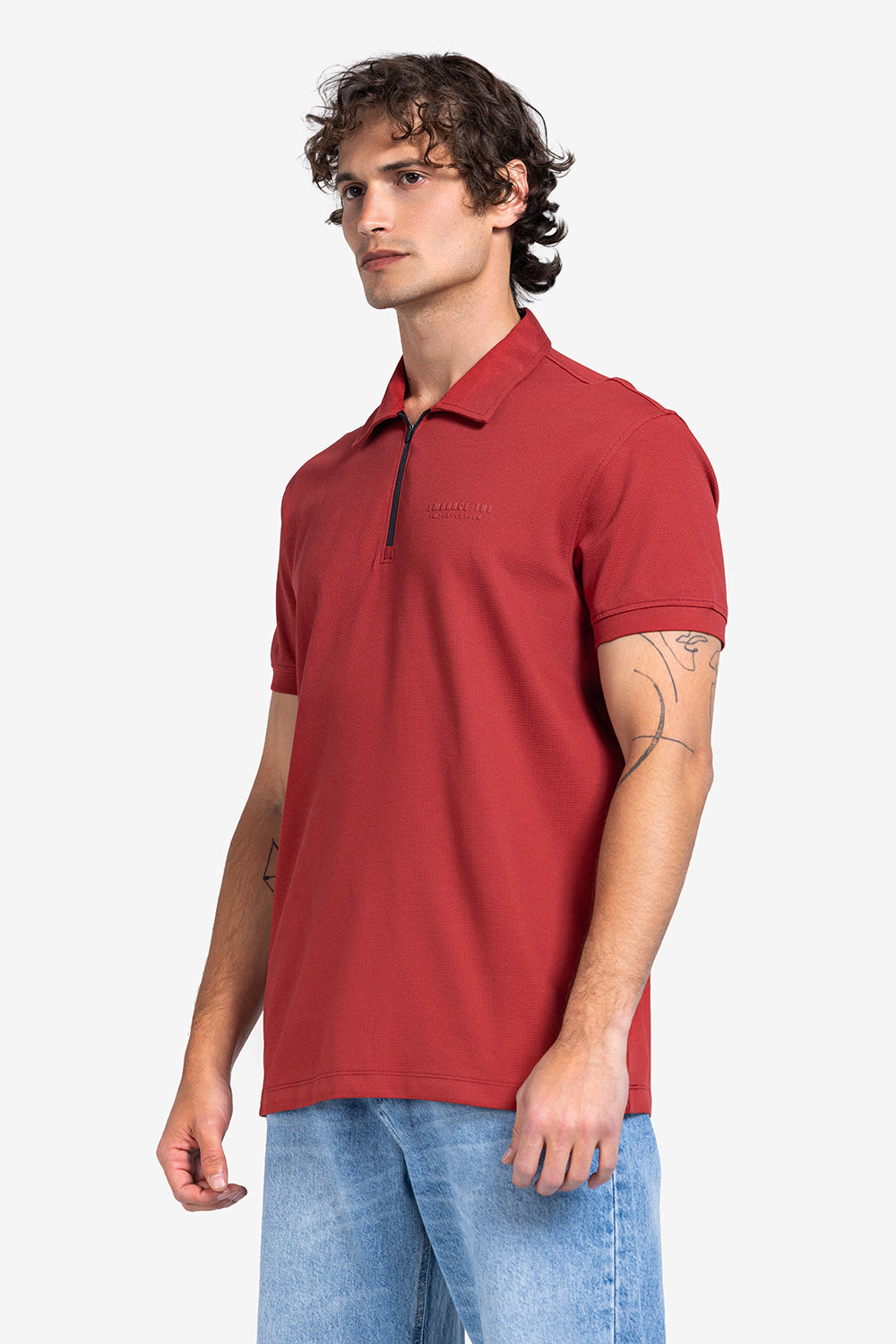 Polo T-shirt - Men - Plain