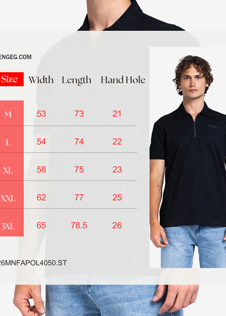 Polo T-shirt - Men - Plain