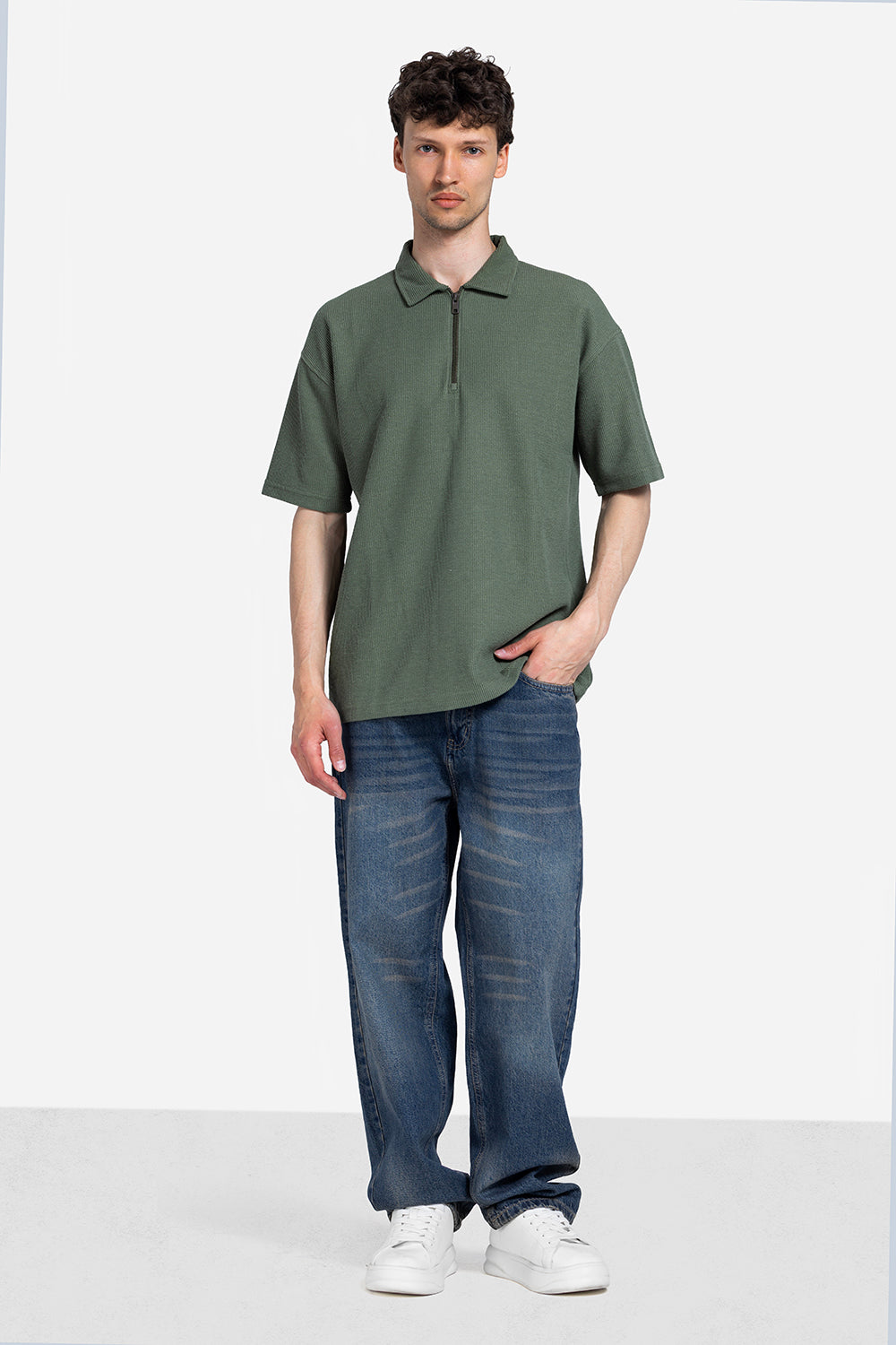 Polo T-shirt - Men - Plain